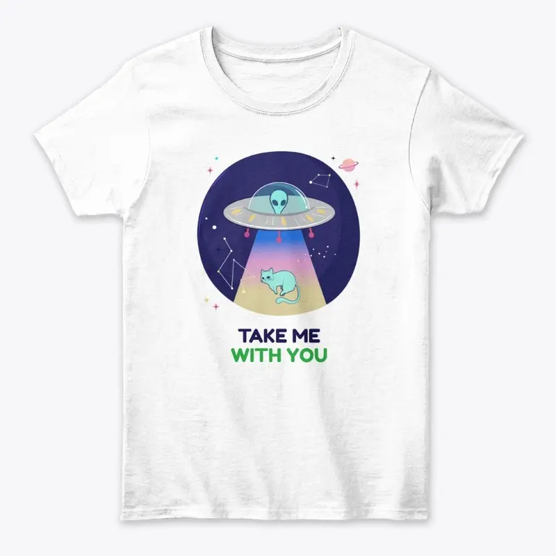 Take me with you cat alien